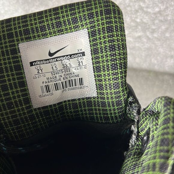 Nike ACG Woodside 2 High Leather Boots Shoes Size 2 - Picture 7 of 7